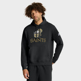 New Orleans Saints Best Season Rewind Club Pullover Hoodie Black - Nike