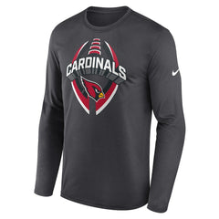 Arizona Cardinals Primetime Legend Icon Performance Long Sleeve T-Shirt Anthracite - Nike
