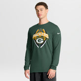 Green Bay Packers Primetime Legend Icon Performance Long Sleeve T-Shirt Green - Nike