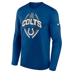 Indianapolis Colts Primetime Legend Icon Performance Long Sleeve T-Shirt Royal - Nike
