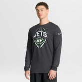New York Jets Primetime Legend Icon Performance Long Sleeve T-Shirt Anthracite - Nike