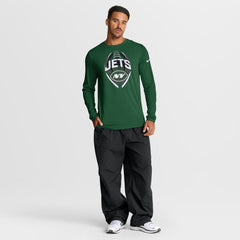 New York Jets Primetime Legend Icon Performance Long Sleeve T-Shirt Green - Nike
