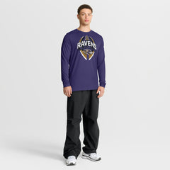 Baltimore Ravens Primetime Legend Icon Performance Long Sleeve T-Shirt Purple - Nike