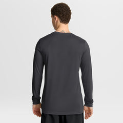 Chicago Bears Primetime Legend Icon Performance Long Sleeve T-Shirt Anthracite - Nike