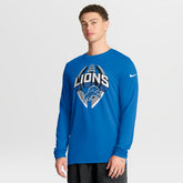 Detroit Lions Primetime Legend Icon Performance Long Sleeve T-Shirt Blue - Nike