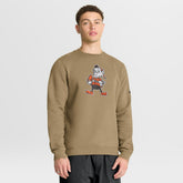 Cleveland Browns Swing Pass Rewind Club Pullover Sweatshirt Brown - Nike