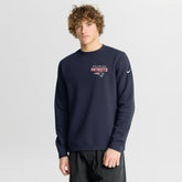 New England Patriots Primetime Club Fleece Pullover Sweatshirt Navy - Nike