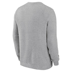 Houston Texans Primetime Club Fleece Pullover Sweatshirt Heather Gray - Nike