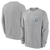 Indianapolis Colts Primetime Club Fleece Pullover Sweatshirt Heather Gray - Nike