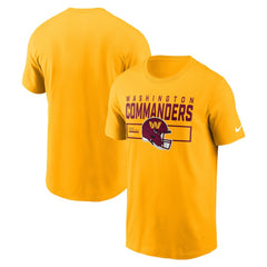 Washington Commanders Primetime Helmet Essential T-Shirt Gold - Nike