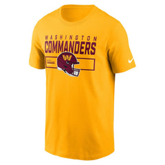 Washington Commanders Primetime Helmet Essential T-Shirt Gold - Nike