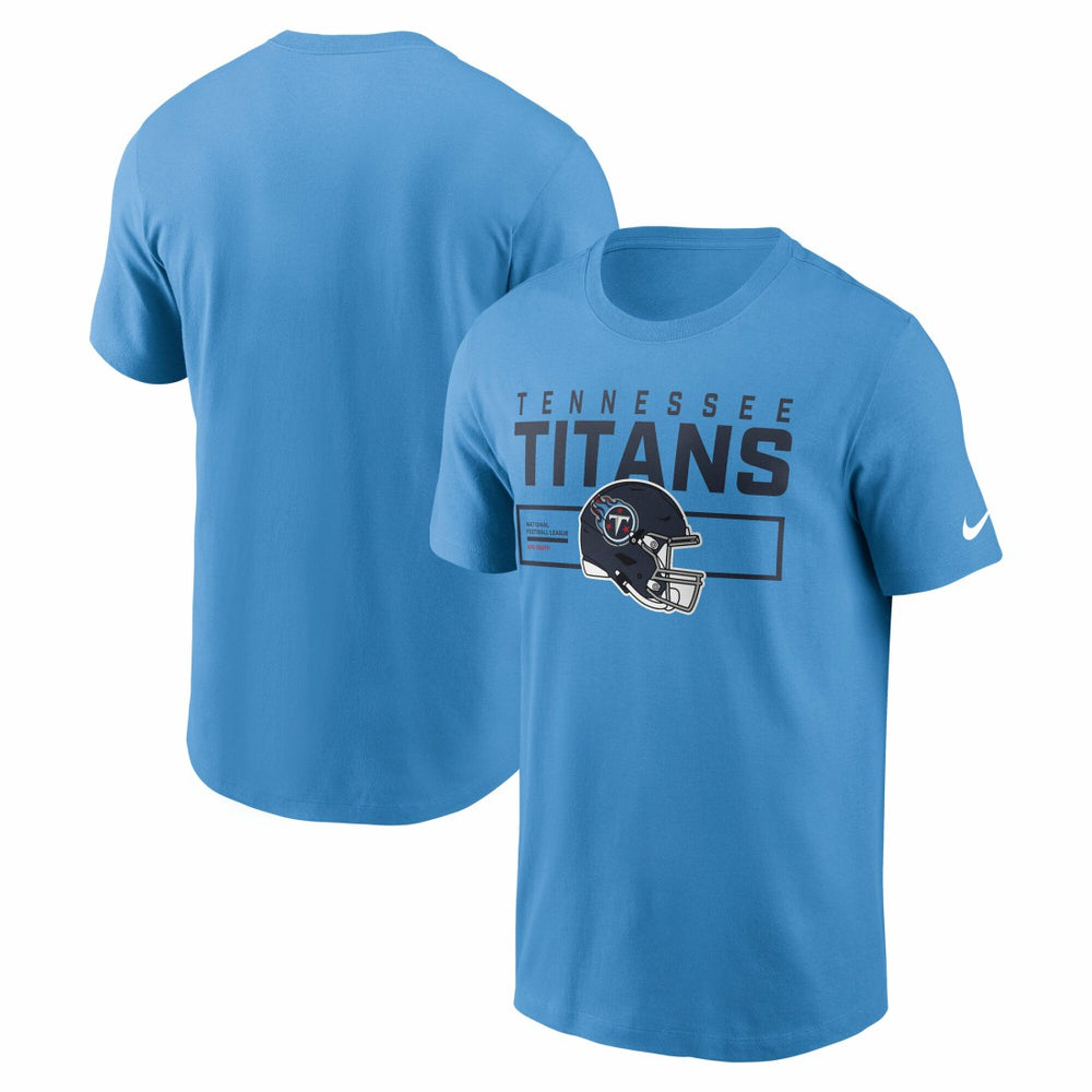 Tennessee Titans Primetime Helmet Essential T-Shirt Light Blue - Nike