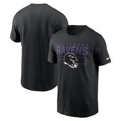 Baltimore Ravens Primetime Helmet Essential T-Shirt Black - Nike