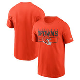 Cleveland Browns Primetime Helmet Essential T-Shirt Orange - Nike