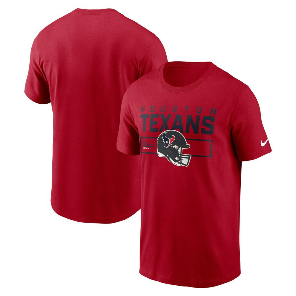 Houston Texans Primetime Helmet Essential T-Shirt Red - Nike