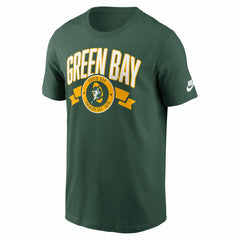 Green Bay Packers Rewind Front and Back Hit Essential T-Shirt Green - Nike