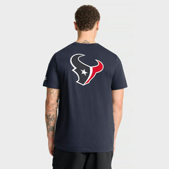 Houston Texans Rewind Front and Back Hit Essential T-Shirt Navy - Nike