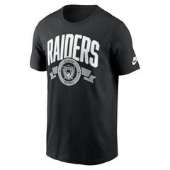Las Vegas Raiders Rewind Front and Back Hit Essential T-Shirt Black - Nike