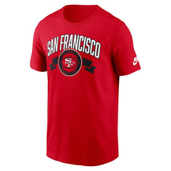 San Francisco 49ers Rewind Front and Back Hit Essential T-Shirt Scarlet - Nike