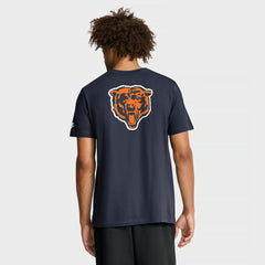 Chicago Bears Rewind Front and Back Hit Essential T-Shirt Navy - Nike