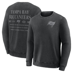 Tampa Bay Buccaneers Deep Route Pullover Sweatshirt Black - Fanatics