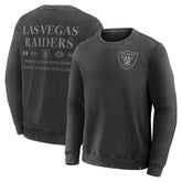 Las Vegas Raiders Deep Route Pullover Sweatshirt Black - Fanatics