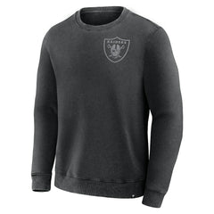 Las Vegas Raiders Deep Route Pullover Sweatshirt Black - Fanatics