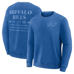 Buffalo Bills Deep Route Pullover Sweatshirt Royal - Fanatics