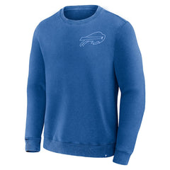 Buffalo Bills Deep Route Pullover Sweatshirt Royal - Fanatics