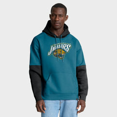 Jacksonville Jaguars Helmet Retro Pullover Hoodie Teal - Fanatics