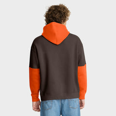 Cleveland Browns Helmet Retro Pullover Hoodie Brown - Fanatics