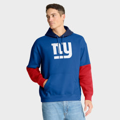 New York Giants Helmet Retro Pullover Hoodie Royal - Fanatics