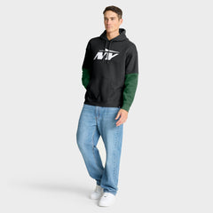 New York Jets Helmet Alt Pullover Hoodie Black - Fanatics