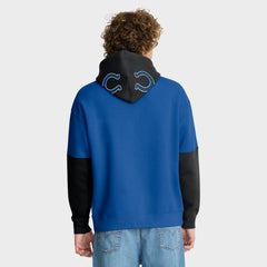 Indianapolis Colts Helmet Alt Pullover Hoodie Royal - Fanatics