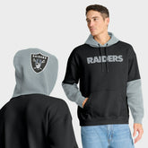 Las Vegas Raiders Helmet Pullover Hoodie Black - Fanatics