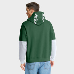 New York Jets Helmet Pullover Hoodie Green - Fanatics