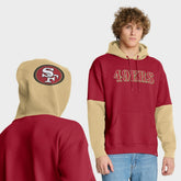 San Francisco 49ers Helmet Pullover Hoodie Scarlet - Fanatics