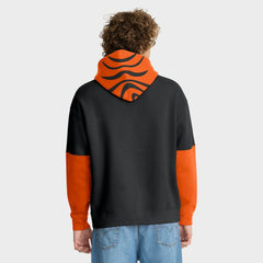 Cincinnati Bengals Helmet Pullover Hoodie Black - Fanatics