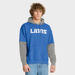 Detroit Lions Helmet Pullover Hoodie Blue - Fanatics