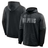 Miami Dolphins Chip Shot Pullover Hoodie Black - Fanatics