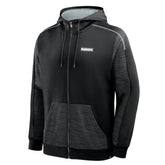 Las Vegas Raiders Checkdown Pass Full-Zip Hoodie Black - Fanatics
