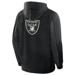 Las Vegas Raiders Checkdown Pass Full-Zip Hoodie Black - Fanatics