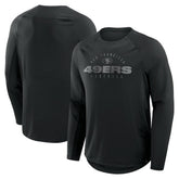 San Francisco 49ers Coverage Scheme Long Sleeve T-Shirt Black - Fanatics