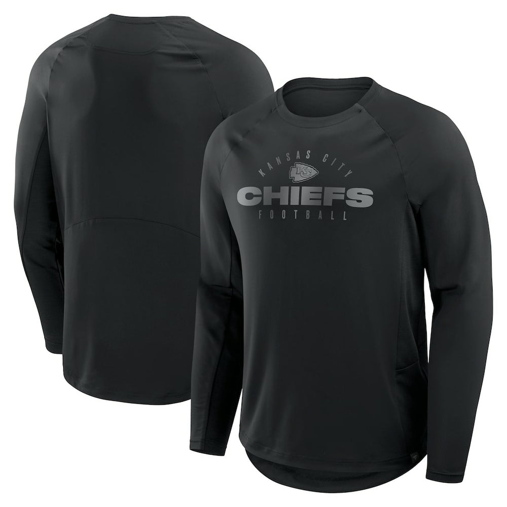 Kansas City Chiefs Coverage Scheme Long Sleeve T-Shirt Black - Fanatics