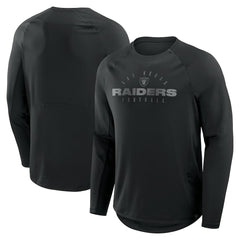 Las Vegas Raiders Coverage Scheme Long Sleeve T-Shirt Black - Fanatics