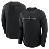 Pittsburgh Steelers Coverage Scheme Long Sleeve T-Shirt Black - Fanatics