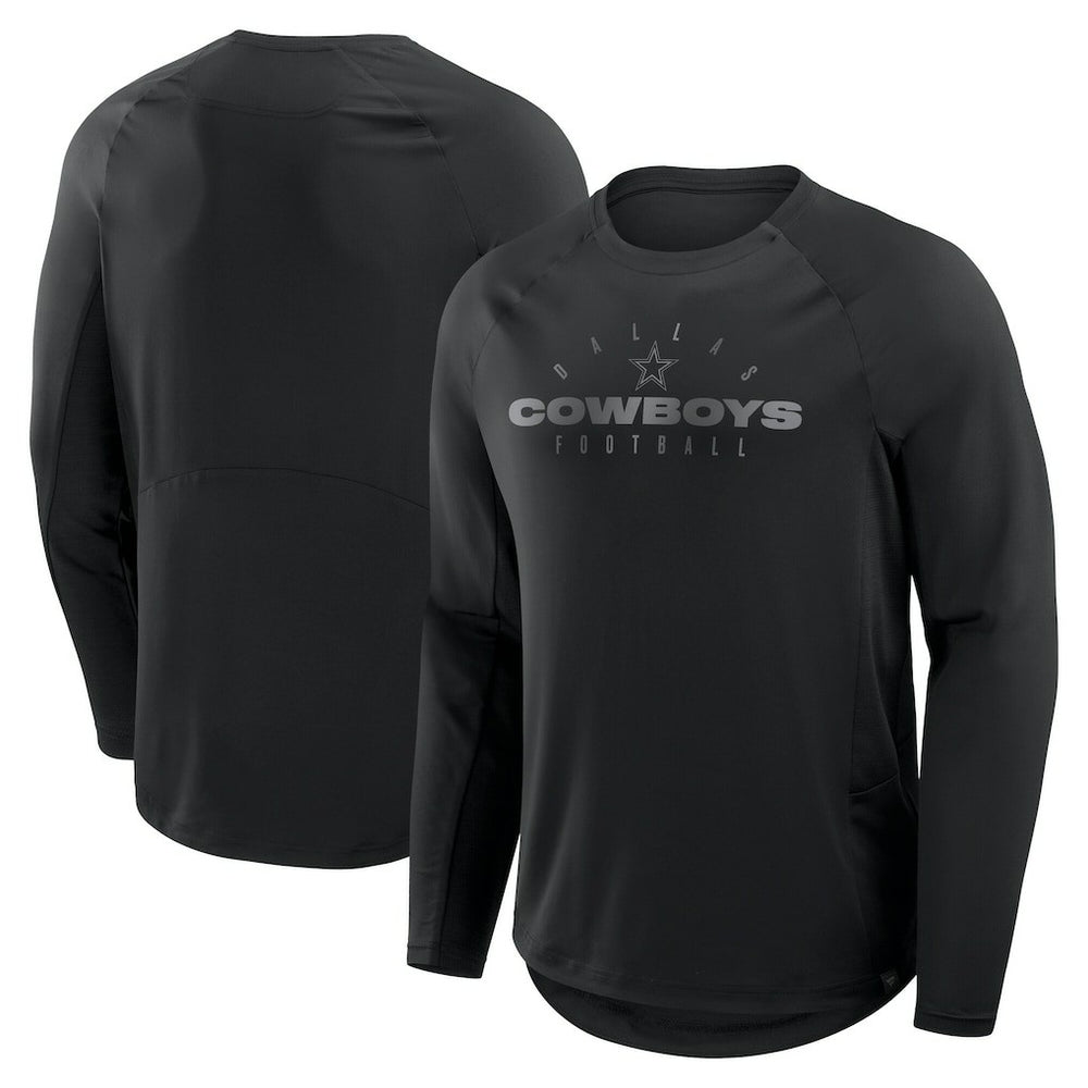 Dallas Cowboys Coverage Scheme Long Sleeve T-Shirt Black - Fanatics