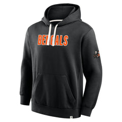Cincinnati Bengals New Horizons Heritage Pullover Hoodie Black - Fanatics