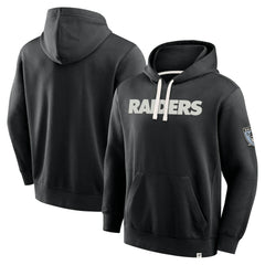 Las Vegas Raiders New Horizons Heritage Pullover Hoodie Black - Fanatics