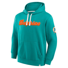 Miami Dolphins New Horizons Heritage Pullover Hoodie Aqua - Fanatics